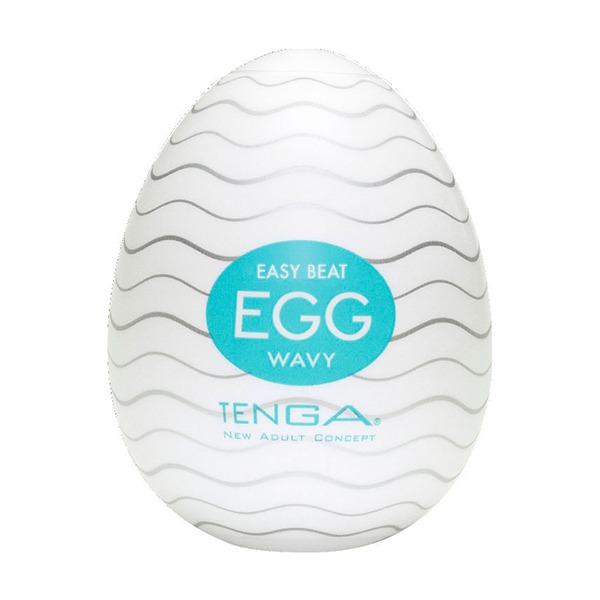 Tenga Мастурбатор-яйцо Wavy (EGG-001) белый