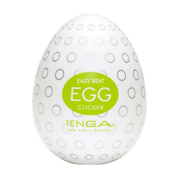 Tenga Мастурбатор-яйцо Clicker (EGG-002) белый