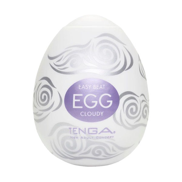 Tenga Мастурбатор-яйцо Cloudy (EGG-010) белый