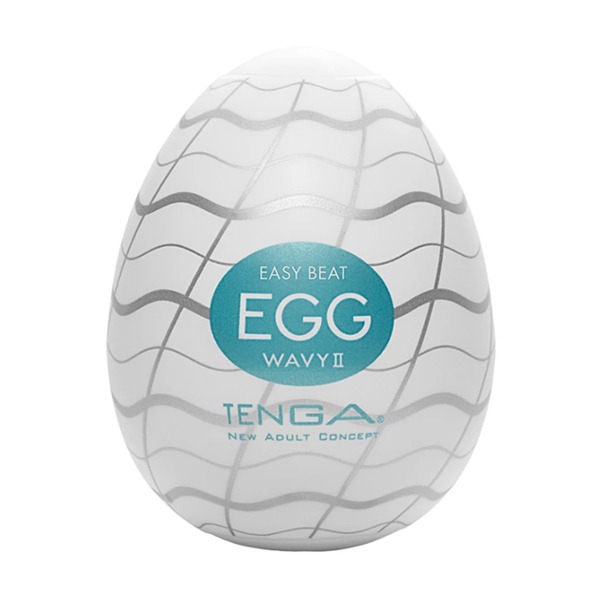 Tenga Мастурбатор-яйцо EGG Wavy II белый