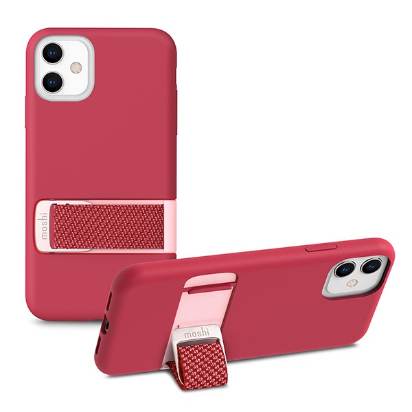 Чехол с ремешком Moshi Capto Raspberry Pink для iPhone 11 розовый 99MO114304