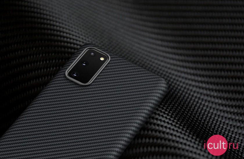  Pitaka Air Case Black/Grey Twill  Samsung Galaxy S20