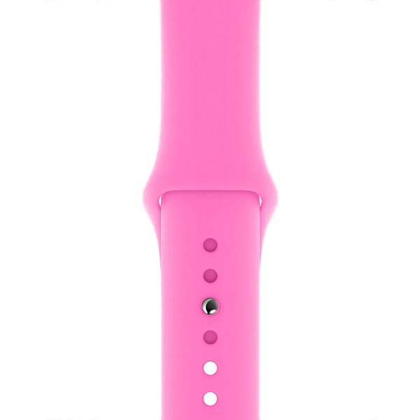 Силиконовый ремешок Adamant Silicone Strap для Apple Watch 38/40/41 мм ярко-розовый 0030