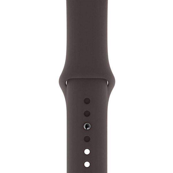 Силиконовый ремешок Adamant Silicone Strap для Apple Watch 38/40 мм какао 0025