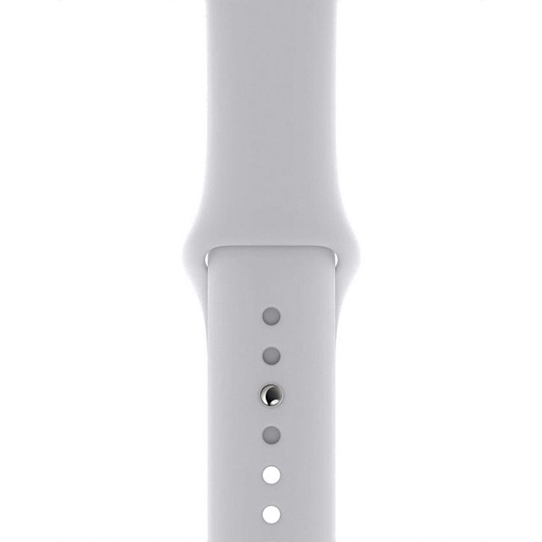 Силиконовый ремешок Adamant Silicone Strap для Apple Watch 38/40 мм дымчатый 0012
