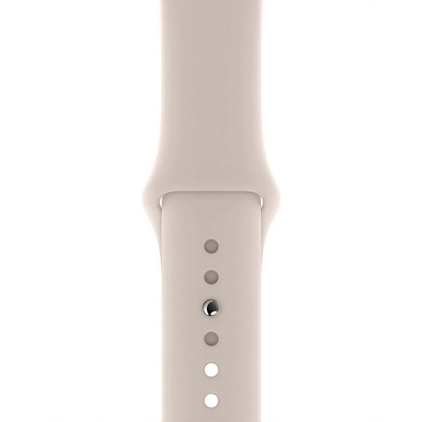 Силиконовый ремешок Adamant Silicone Strap для Apple Watch 38/40 мм розовый песок 0023
