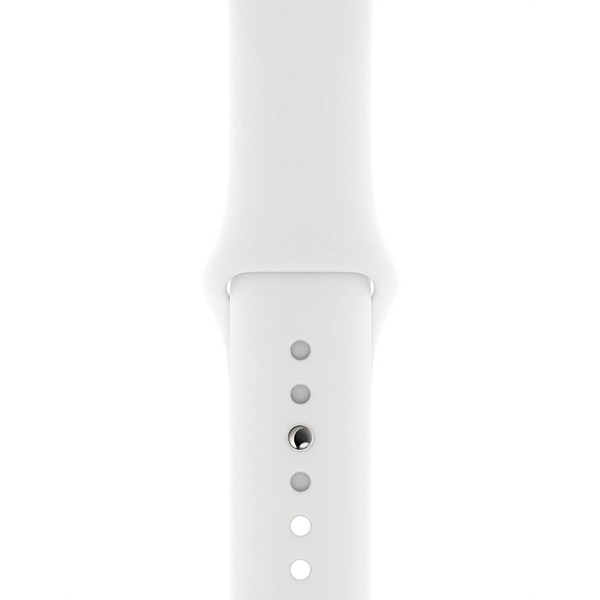 Силиконовый ремешок Adamant Silicone Strap для Apple Watch 38/40 мм белый 0002