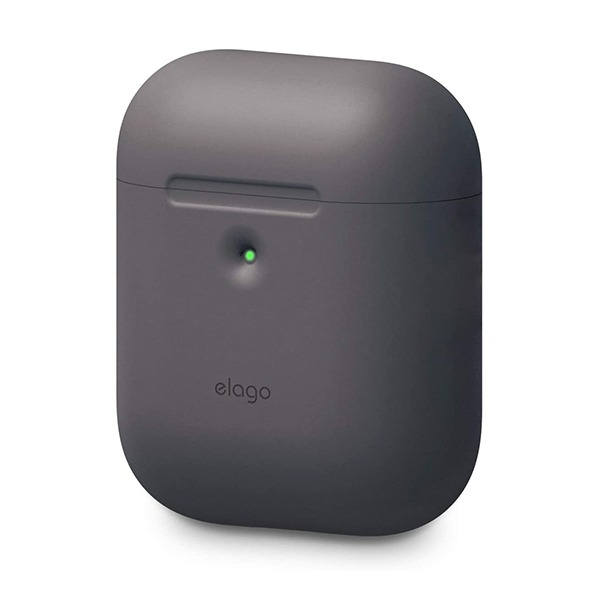   Elago A2 Silicone Case Dark Gray  Apple AirPods 2 Wireless Charging Case - EAP2SC-DGY