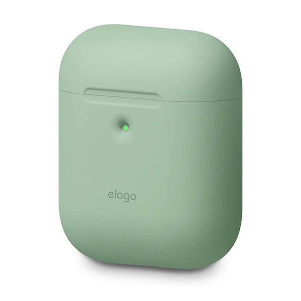   Elago A2 Silicone Case Pastel Green  Apple AirPods 2 Wireless Charging Case  EAP2SC-PGR