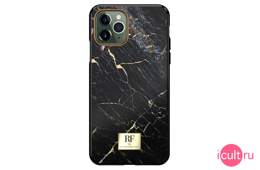 Richmond & Finch RF by RF Black/Gold Marble  iPhone 11 Pro