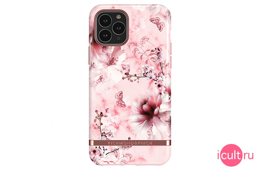 Richmond & Finch Freedom Pink Marble Floral  iPhone 11 Pro