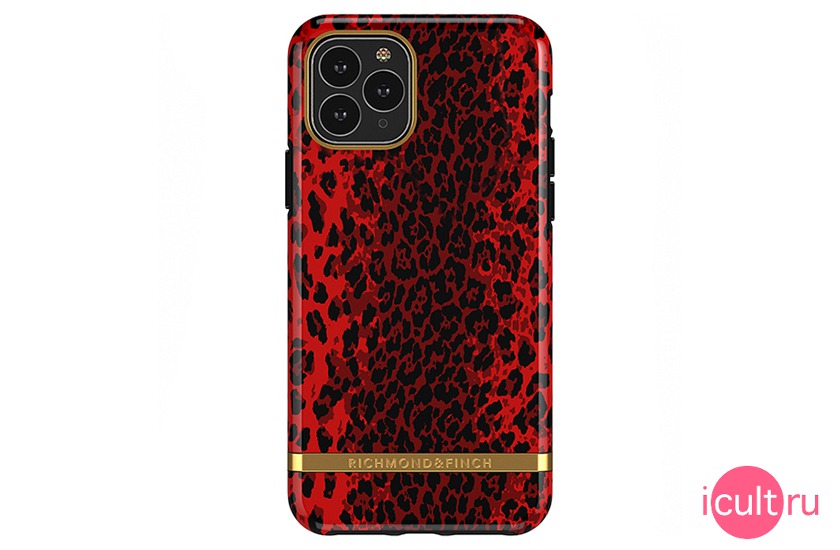 Richmond & Finch Freedom Red Leopard  iPhone 11 Pro