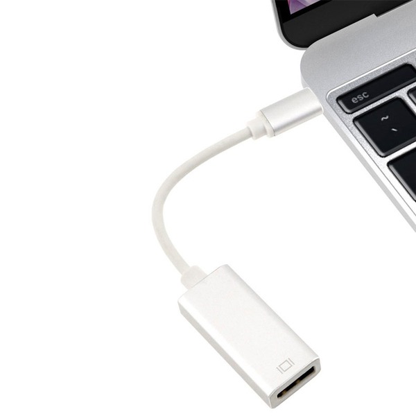  Adamant USB-C to DisplayPort 4K 30Hz Silver 