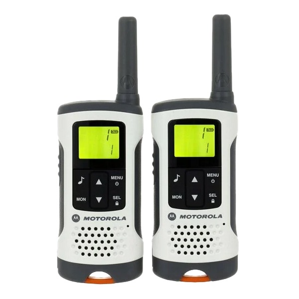 Комплект раций Motorola TLKR-T50 2 шт. белые/серые