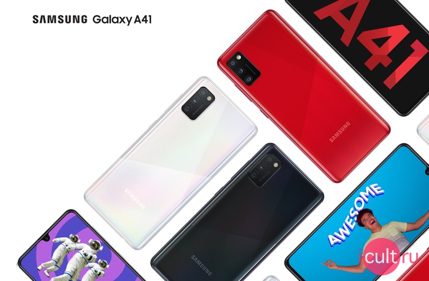 Samsung Galaxy A41 64GB Red