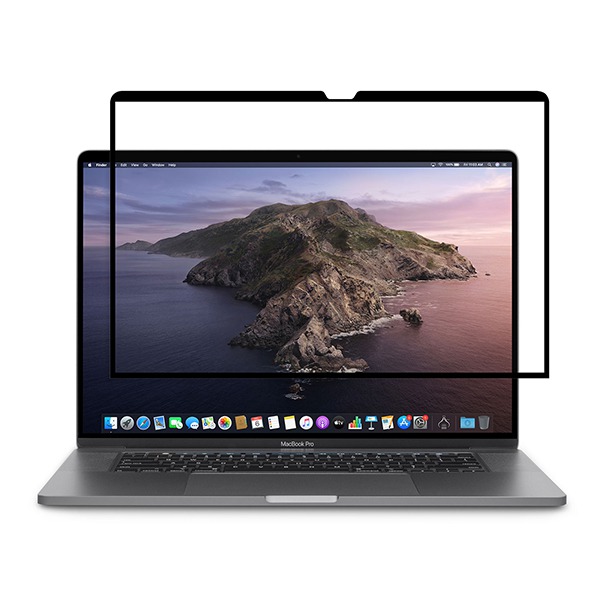 Антишпионская плёнка Moshi Umbra для MacBook Pro 16&quot; черная/прозрачная 99MO085018