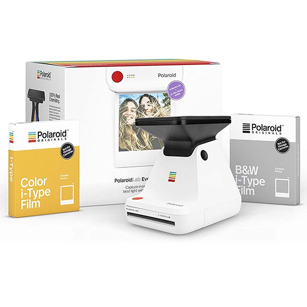 Фотопринтер + фотобумага Polaroid Lab Everything Box Starter Kit для смартфонов белый/черный 4969