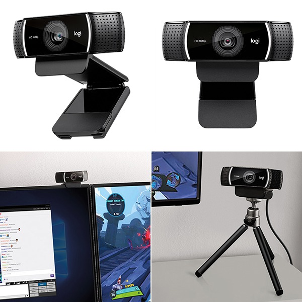 Веб-камера Logitech C922 Pro Stream Black чёрная 960-001088