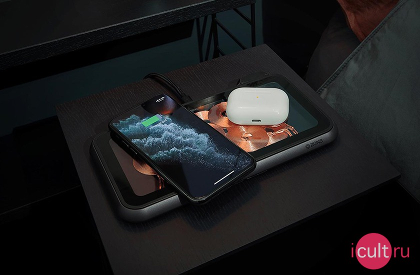 ZENS Liberty Wireless Charger Glass Edition