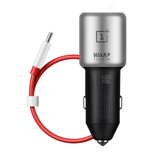  +  USB-C OnePlus Warp Charge 30 Car Charger 6A/1USB Graphite 