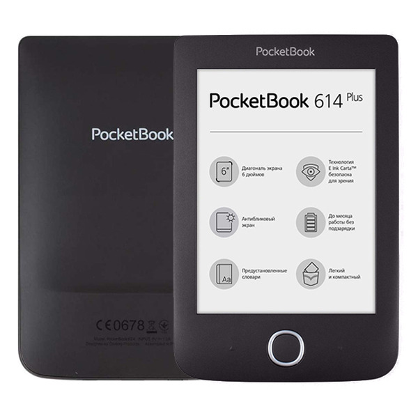   PocketBook 614 Plus 8GB Black 