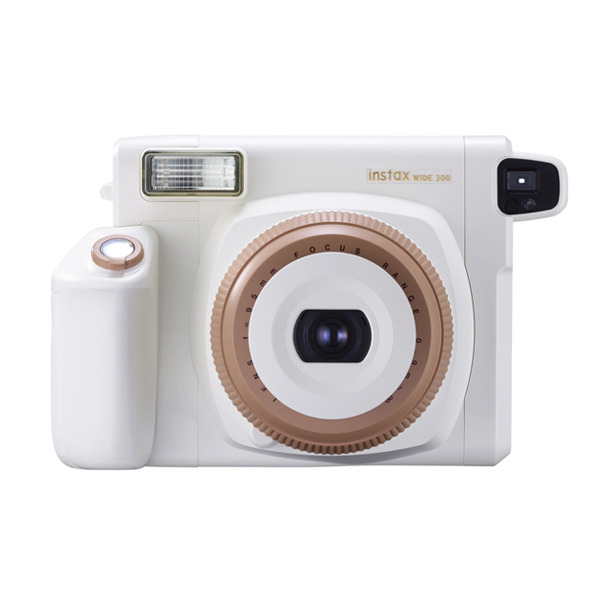 Фотокамера Fujifilm Instax Wide 300 Toffee белая/бежевая