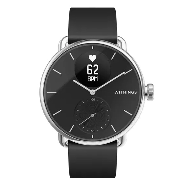 -   Withings ScanWatch 38mm with Silicone Band Black 