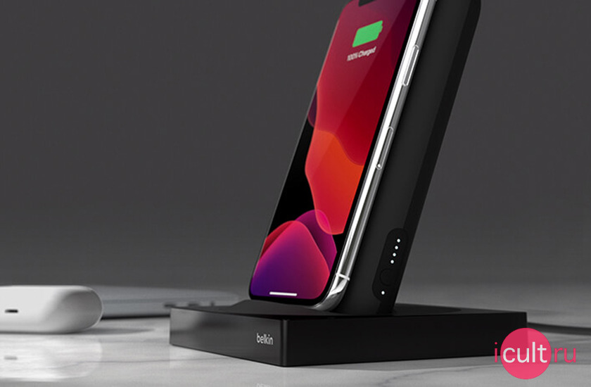 Belkin BOOST CHARGE Portable Wireless Charger + Stand Special Edition Black