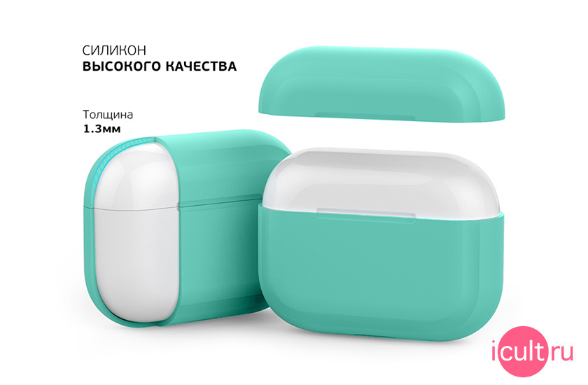 Deppa Silicone Case Mint  Apple AirPods Pro