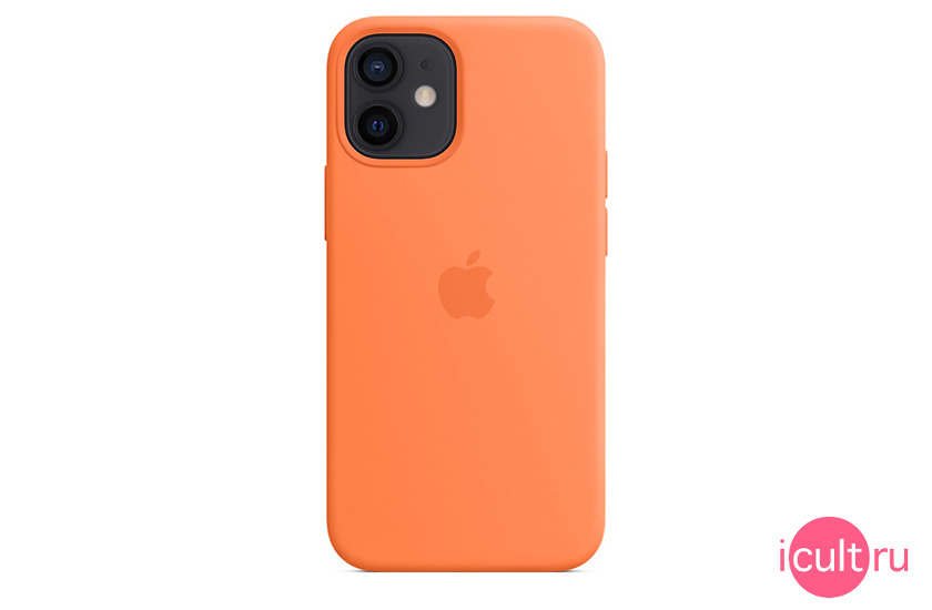 Apple Silicone Case with MagSafe Kumquat  iPhone 12 mini