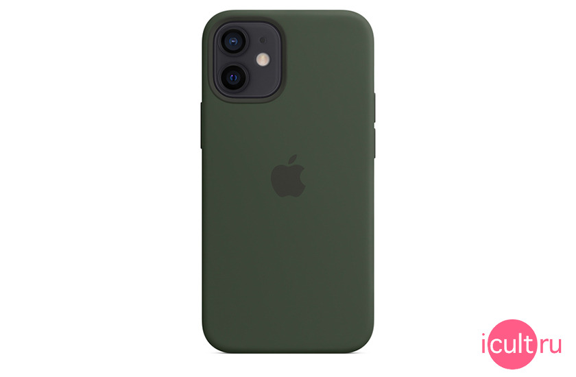 Apple Silicone Case with MagSafe Cyprus Green  iPhone 12 mini