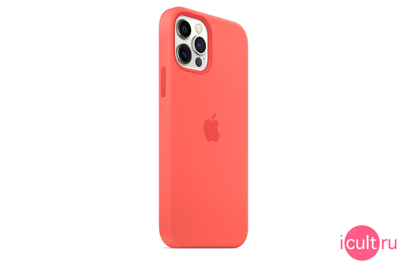 Apple Silicone Case with MagSafe Pink Citrus  iPhone 12/12 Pro