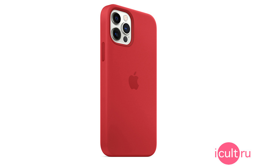 Apple Silicone Case with MagSafe (PRODUCT)RED  iPhone 12/12 Pro