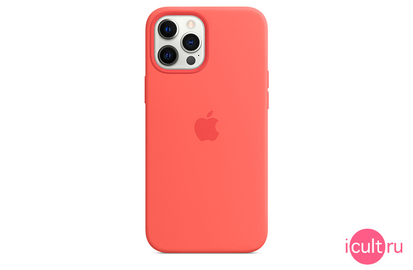 Apple Silicone Case with MagSafe Pink Citrus  iPhone 12 Pro Max