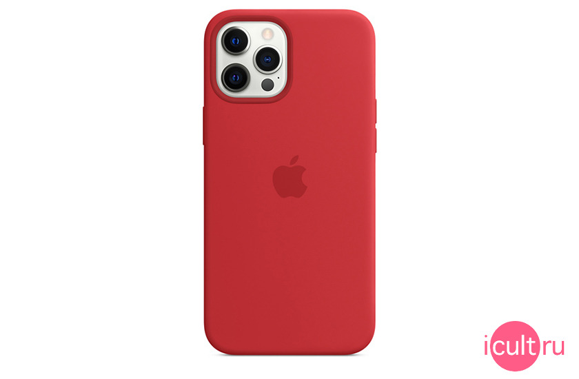 Apple Silicone Case with MagSafe (PRODUCT)RED  iPhone 12 Pro Max