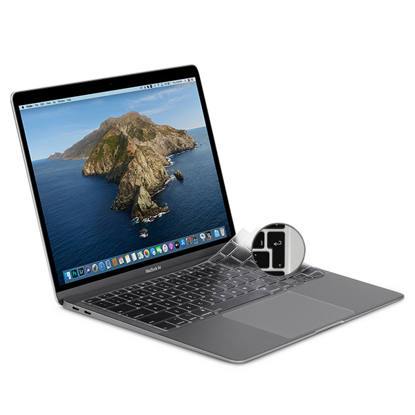 Защитная накладка на клавиатуру Moshi ClearGuard EU для MacBook Air 13&quot; 2020 прозрачная 99MO021928
