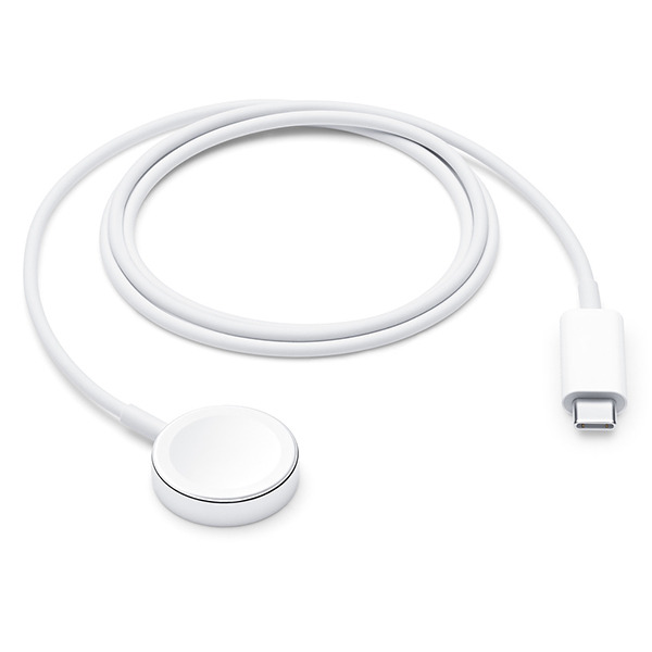 Зарядный кабель Apple Watch Magnetic Charging Cable to USB-C 1 метр для Apple Watch белый MX2H2ZM/A