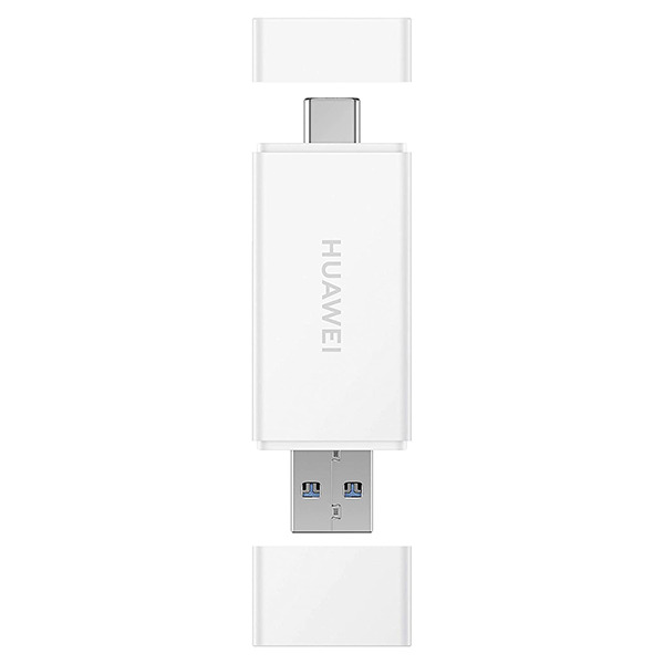 Кард-ридер Huawei Micro SD/NM Card Reader USB/USB-C White белый