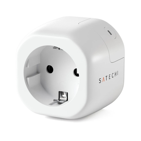 Умная Wi-Fi розетка Satechi Homekit Smart Outlet White для iOS устройств белая ST-HK1OAW-EU