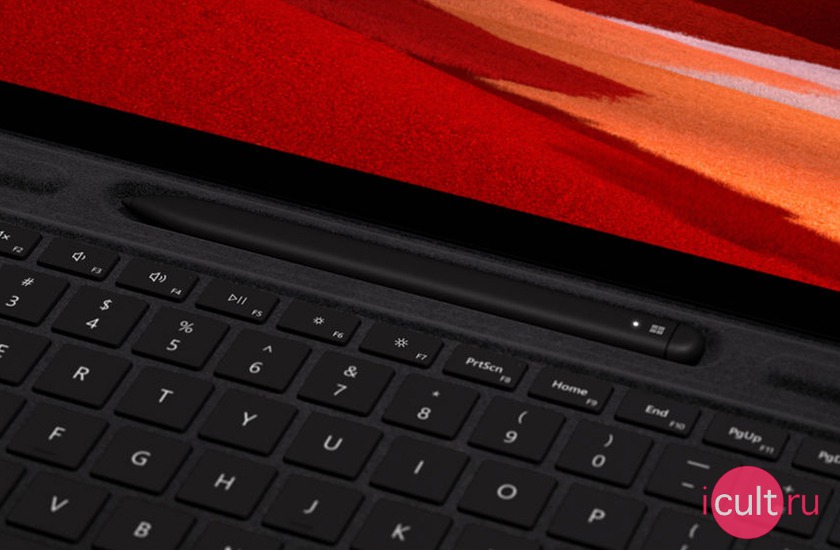 Microsoft Surface Pro X Keyboard with Slim Pen Poppy Red