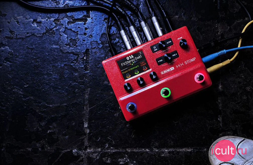 Line 6 HX Stomp Limited Edition Red
