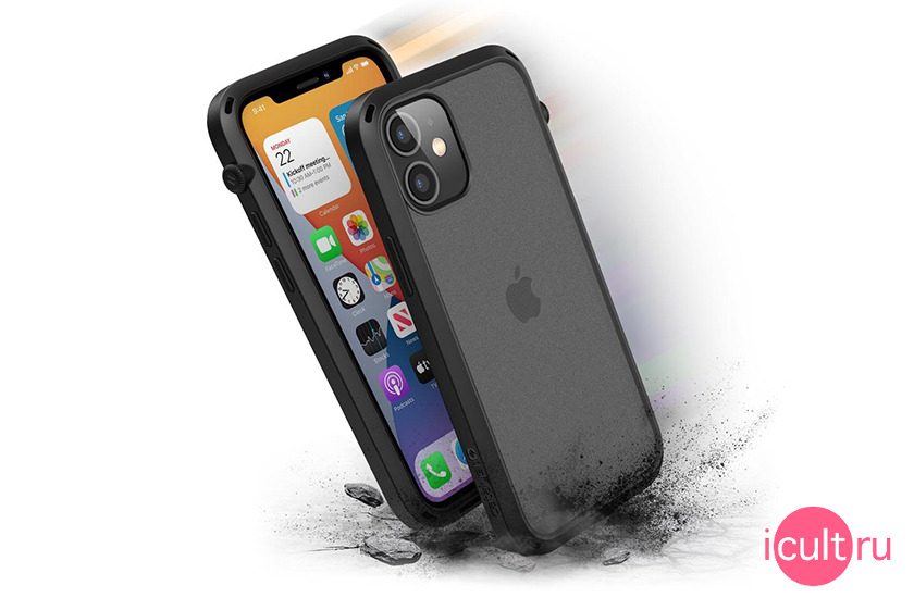 Catalyst Influence Series Stealth Black  iPhone 12 mini