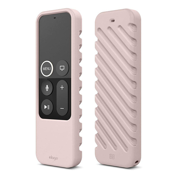 Силиконовый чехол с ремешком Elago R3 Protective Case Sand Pink для пульта Apple Siri Remote розовый песок ER3-SPK