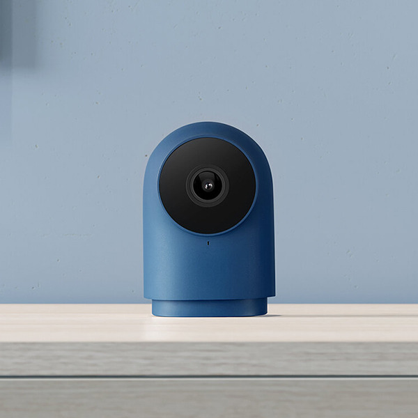 Wi-Fi камера наблюдения с Zigbee шлюзом Xiaomi Aqara Smart Camera G2H Apple HomeKit 1080p Blue синяя ZNSXJ12LM