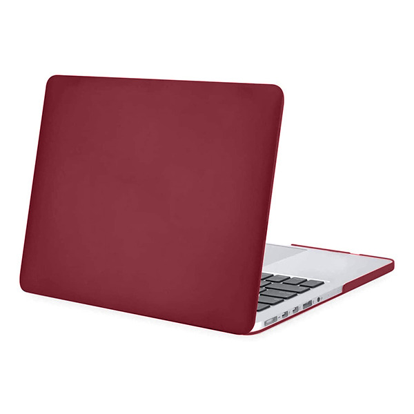Защитный чехол Adamant Hardshell Case для MacBook Pro 15&quot; Retina бордовый