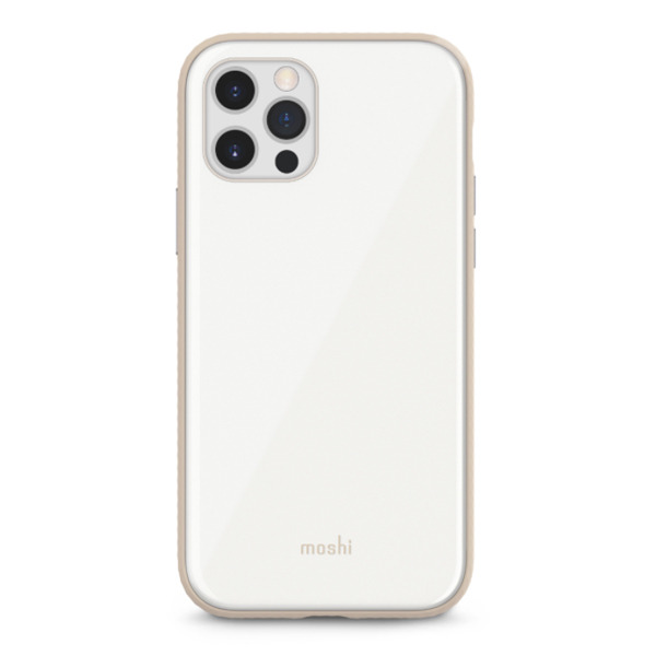  Moshi iGlaze Pearl White  iPhone 12/12 Pro  99MO113107