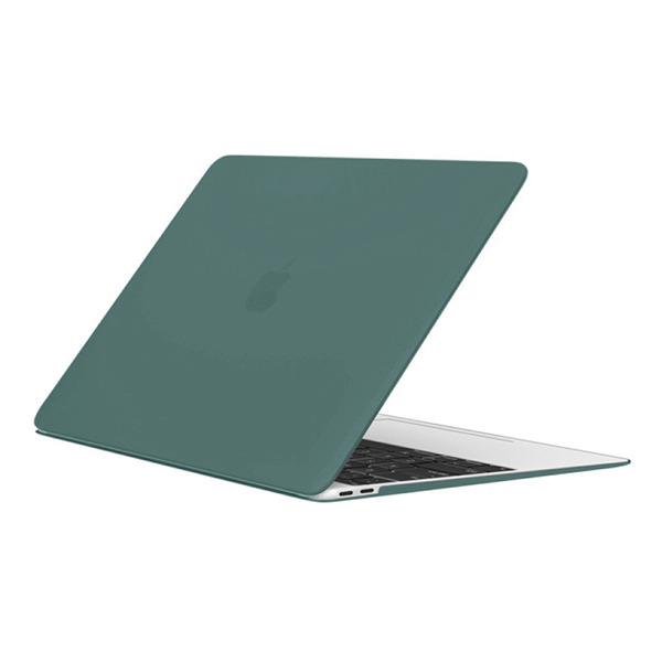 Защитный чехол Vipe Case Dark Green для MacBook Air 13&quot; 2018-20 тёмно-зелёный VPMBAIR13DGRN