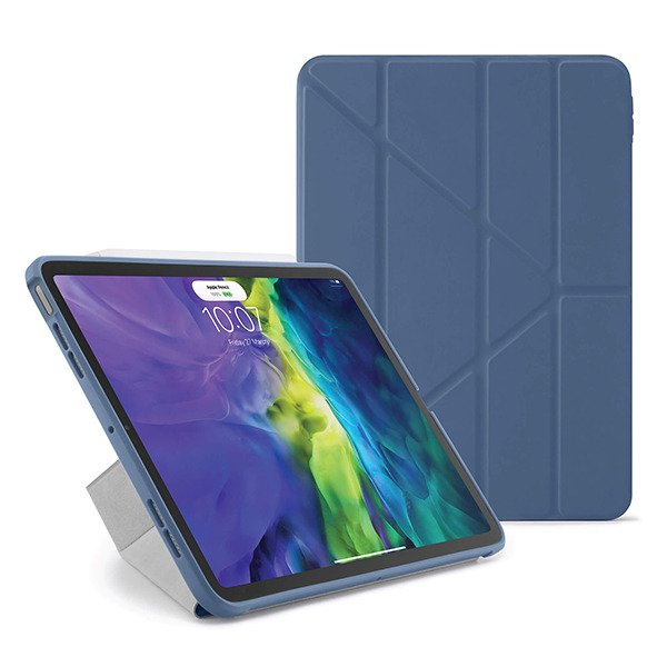 Чехол-книжка Pipetto Origami Case Navy для iPad Air 2020 голубой P045-51-Q