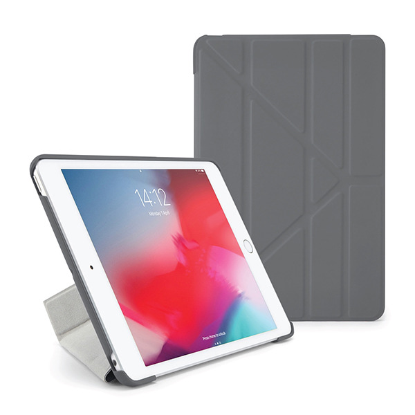 Чехол-книжка Pipetto Origami Case Grey для iPad mini 4/5 серый P032-50-5