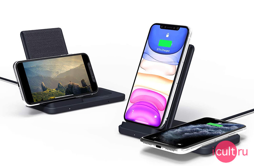 iOttie iON Wireless Duo Fast Charging Stand + Pad